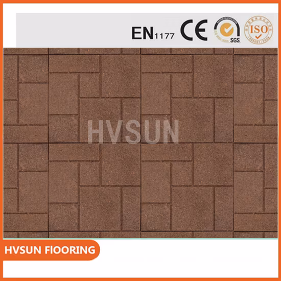 中国サプライヤー ジム機器バレーボール スポーツ コート タイルの色と耐久性のあるゴム製床マット