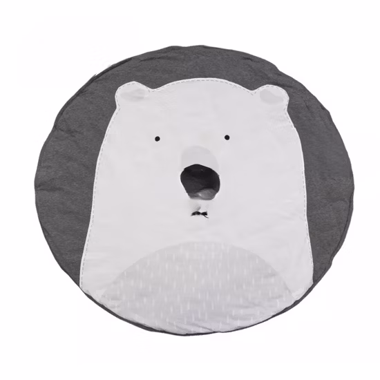 折りたたみ新生児ソフトラウンドベビールームカーペットジムアクティビティ幼児プレイマット